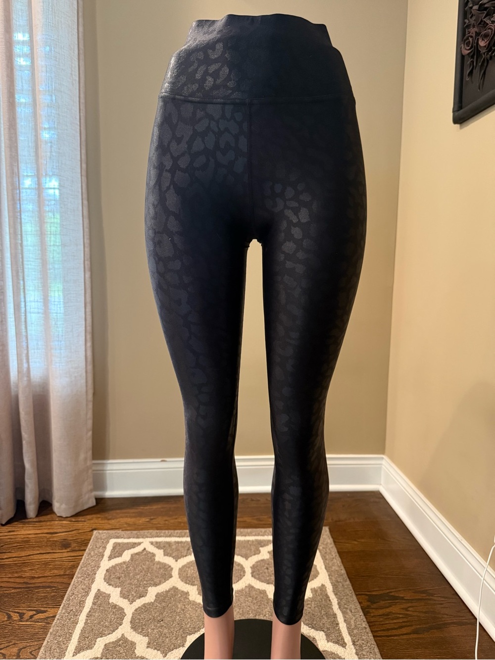 Carbon38 Black High-Waist Active Leggings